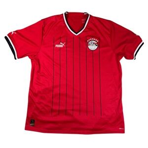 Puma Egypt Soccer Men's Vibrant Red Jersey